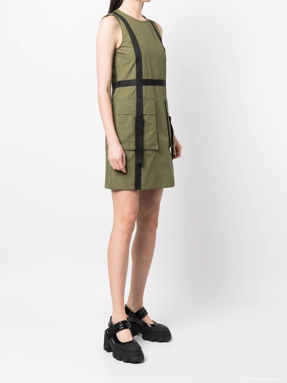 Affordable Women dress pocket-detail mini Moschino Love 0407